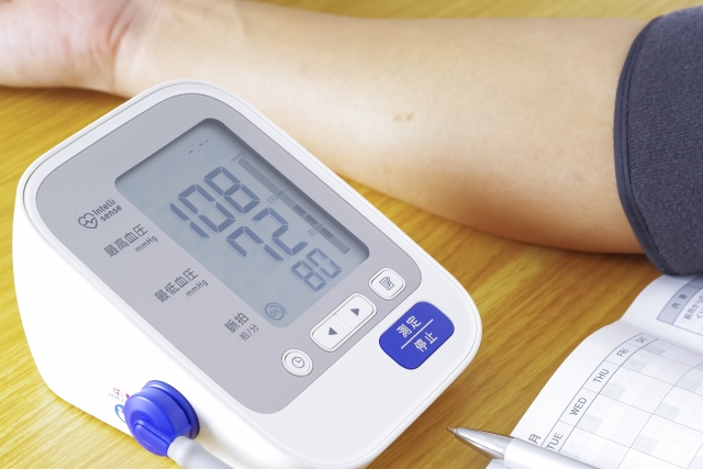 健康診断で血圧を指摘された